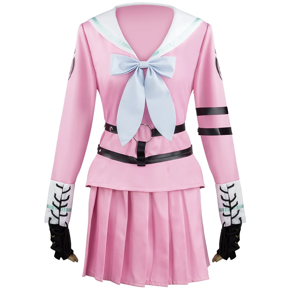 Cute Anime Schoolgirl Cosplay Costume Pink White Outfit with Top Skirt and Accessories Halloween and Cosplay Events Costume
Cute Anime Schoolgirl Cosplay Costume Pink White Outfit with Top Skirt and Accessories Halloween and Cosplay Events Costume