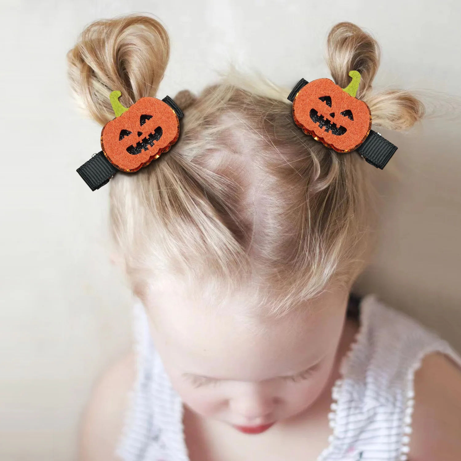 2pcs Halloween Hair Bows Clips For Baby Girl Ghost Hairpins Glitter Pumpkin Barrettes Child Kid Halloween Party Hair Accessories
2pcs Halloween Hair Bows Clips For Baby Girl Ghost Hairpins Glitter Pumpkin Barrettes Child Kid Halloween Party Hair Accessories