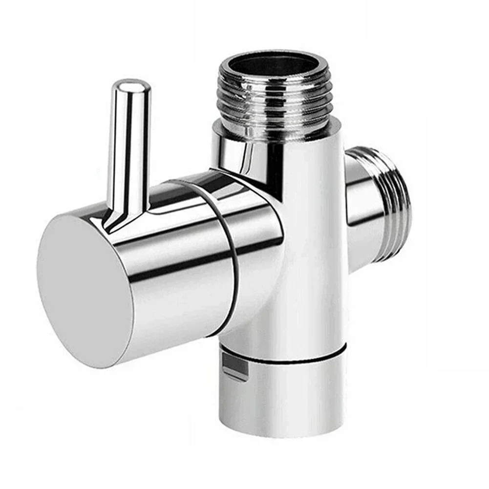 G1/2in 3 Way Brass Diverter Valve T Adapter Converter Chrome For Shower Head Diverter Valve Three-way Water Distribution Valve
G1/2in 3 Way Brass Diverter Valve T Adapter Converter Chrome For Shower Head Diverter Valve Three-way Water Distribution Valve