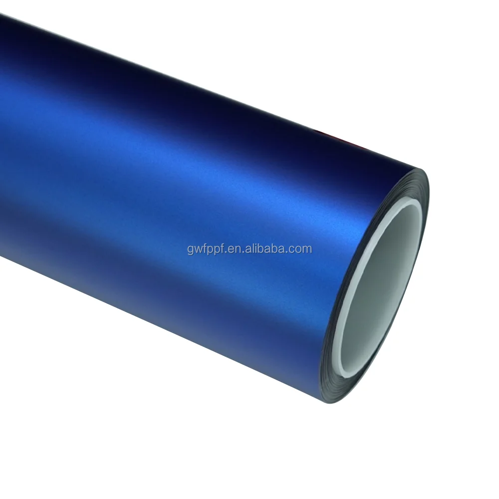 Satin Liquid Metallic Blue TPU PPF 10 Year Warranty Self Healing Color Changing Car Paint Protection Film
Satin Liquid Metallic Blue TPU PPF 10 Year Warranty Self Healing Color Changing Car Paint Protection Film