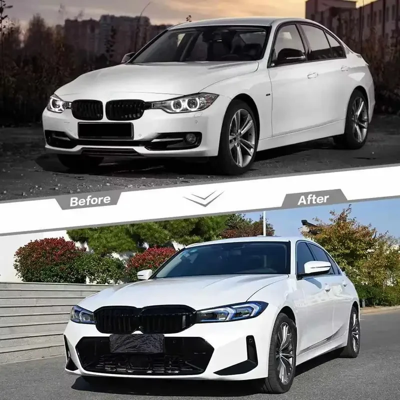 Factory Hot Selling 3series F30 F35 2013-2019 Upgr to G20 F80 2023 LCI-tech-sport Style Bodykit Front and Rear Bumper
Factory Hot Selling 3series F30 F35 2013-2019 Upgr to G20 F80 2023 LCI-tech-sport Style Bodykit Front and Rear Bumper