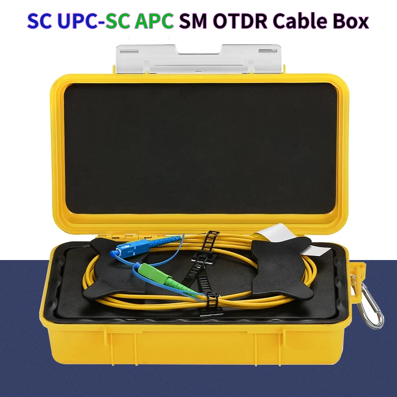 SC/UPC-SC/APC OTDR Dead Zone Eliminator,Fiber Rings ,Fiber Optic OTDR Launch Cable Box 1310/1550nm
SC/UPC-SC/APC OTDR Dead Zone Eliminator,Fiber Rings ,Fiber Optic OTDR Launch Cable Box 1310/1550nm