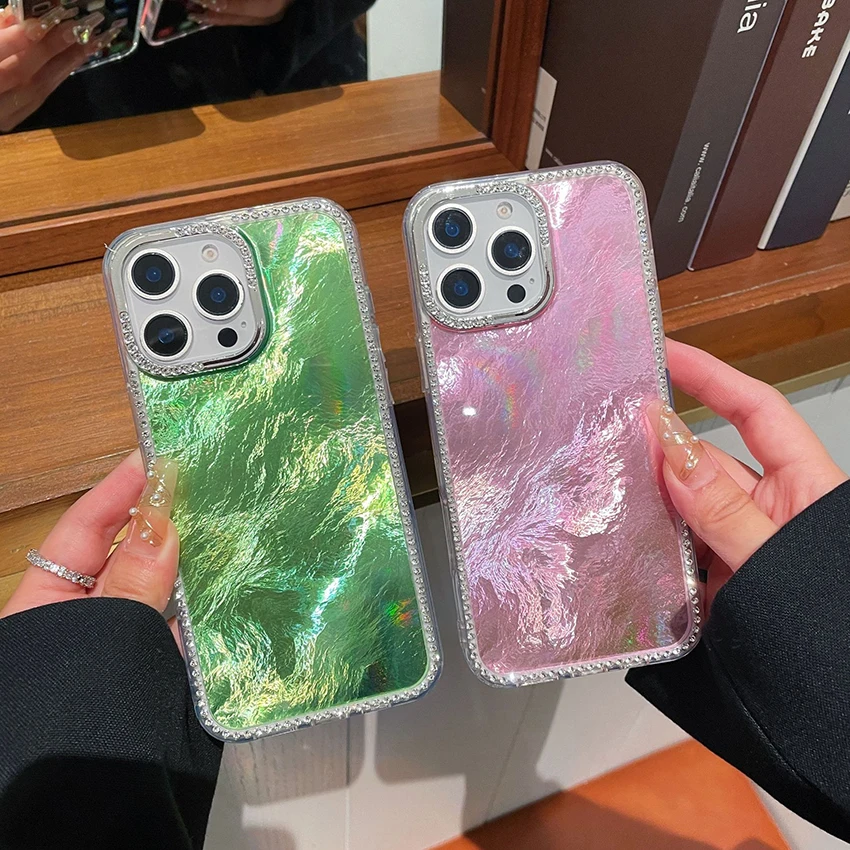 Dazzling Color Phone Case For Iphone 16 15 14 13 Pro Max Plus 16Pro Flash Diamond Decoration Phone Case 15Pro Cover Luxury Shell
Dazzling Color Phone Case For Iphone 16 15 14 13 Pro Max Plus 16Pro Flash Diamond Decoration Phone Case 15Pro Cover Luxury Shell