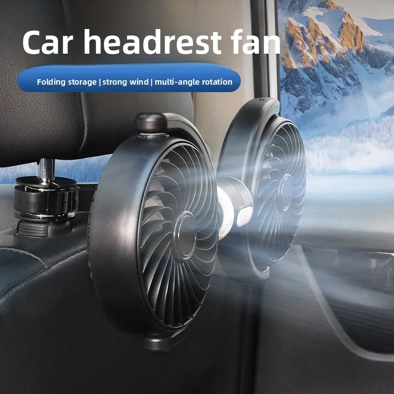 Car Fan Car Rear Electric Fan USB High Wind Cooling Seat Back Double Head Fan
Car Fan Car Rear Electric Fan USB High Wind Cooling Seat Back Double Head Fan