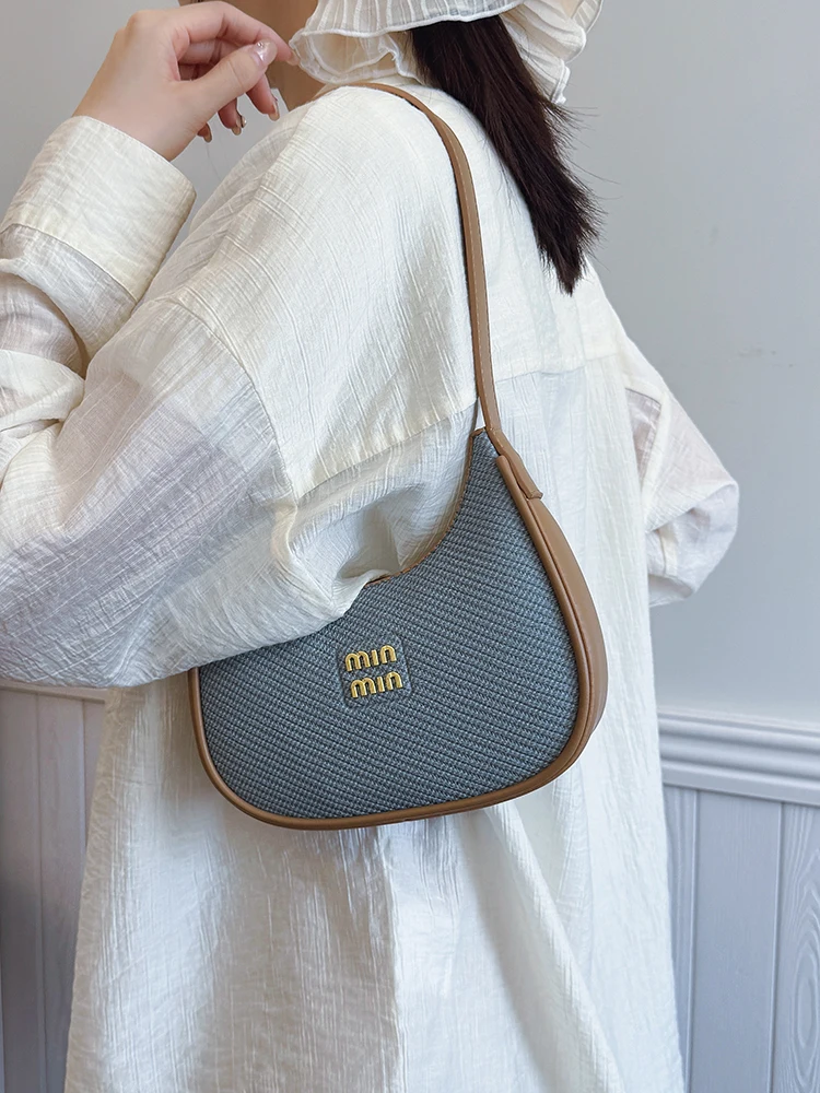 Light luxury designer retro small bag female 2025 new niche crescent bag hand dumpling bag commuter messenger bag underarm bag
Light luxury designer retro small bag female 2025 new niche crescent bag hand dumpling bag commuter messenger bag underarm bag