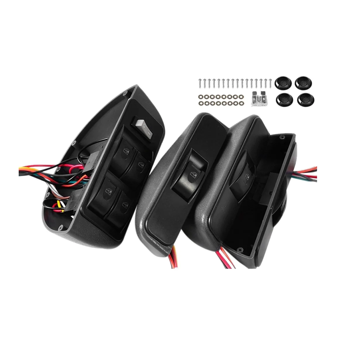 12V Car Universal Crescent Power Window Switch Kit 4-Door Power Window Switch Car Electric Window Lift Switch
12V Car Universal Crescent Power Window Switch Kit 4-Door Power Window Switch Car Electric Window Lift Switch