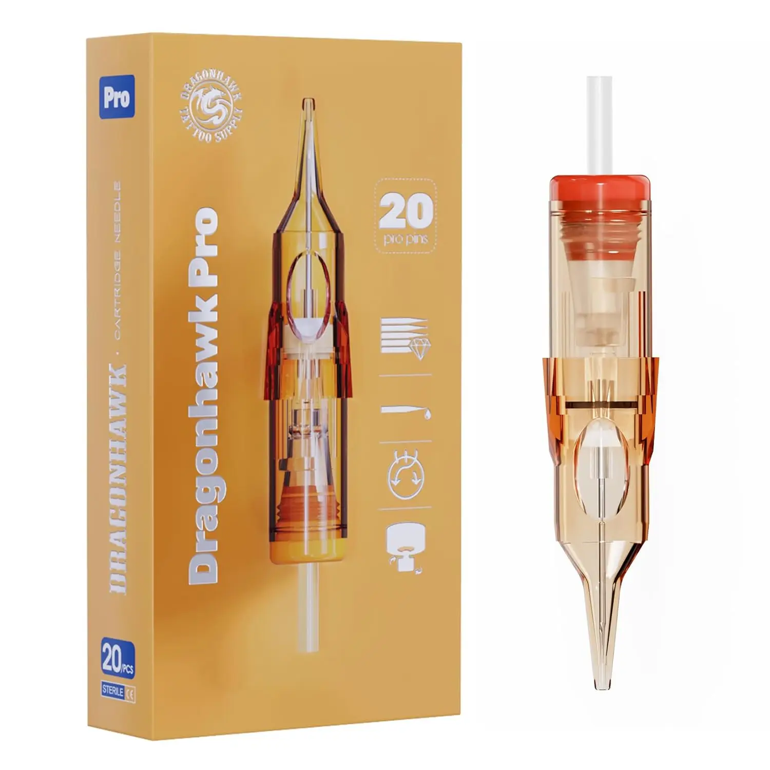 Pro 1207RL Tattoo Cartridge Needles Round Liner 20Pcs Disposable for Lining
Pro 1207RL Tattoo Cartridge Needles Round Liner 20Pcs Disposable for Lining
