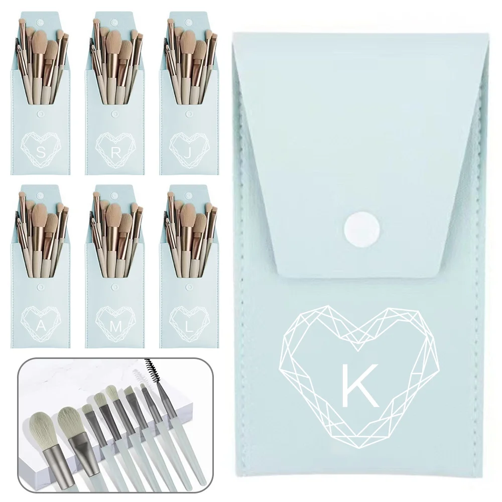 8pcs Women's Makeup Brushes Travel Essentials Soft Fluffy Makeup Brushes Set Initial Name 26 Letter Pattern
8pcs Women's Makeup Brushes Travel Essentials Soft Fluffy Makeup Brushes Set Initial Name 26 Letter Pattern