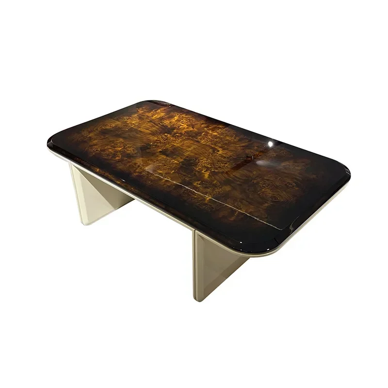 Light luxury solid wood coffee table
Light luxury solid wood coffee table