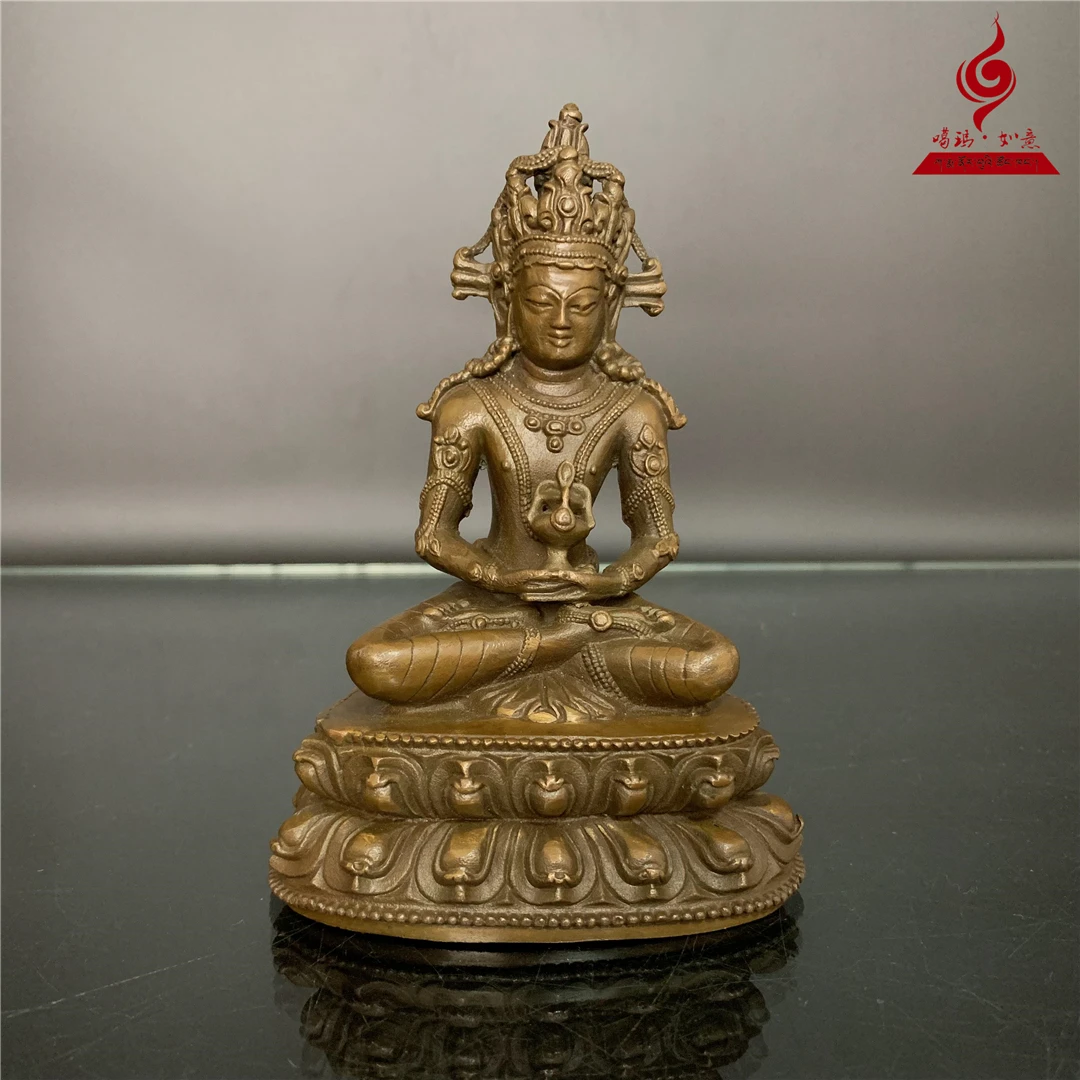 Old model Buddha statue Longevity Buddha 11-13cm copper Seiko solemn Protect house
Old model Buddha statue Longevity Buddha 11-13cm copper Seiko solemn Protect house