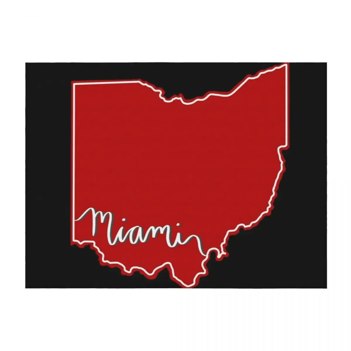 Miami Caligraphy Ohio Outline Throw Blanket Stuffeds Multi-Purpose Beautifuls Moving Blankets
Miami Caligraphy Ohio Outline Throw Blanket Stuffeds Multi-Purpose Beautifuls Moving Blankets