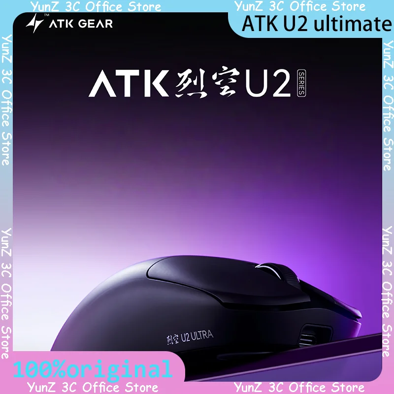 ATK Blazing Sky U2 Tri Mode Wireless Mouse Lightweight Low Delay Gaming Mouse Paw3950 Paw3395 8000Hz PC Accessories FPS Gamers
ATK Blazing Sky U2 Tri Mode Wireless Mouse Lightweight Low Delay Gaming Mouse Paw3950 Paw3395 8000Hz PC Accessories FPS Gamers