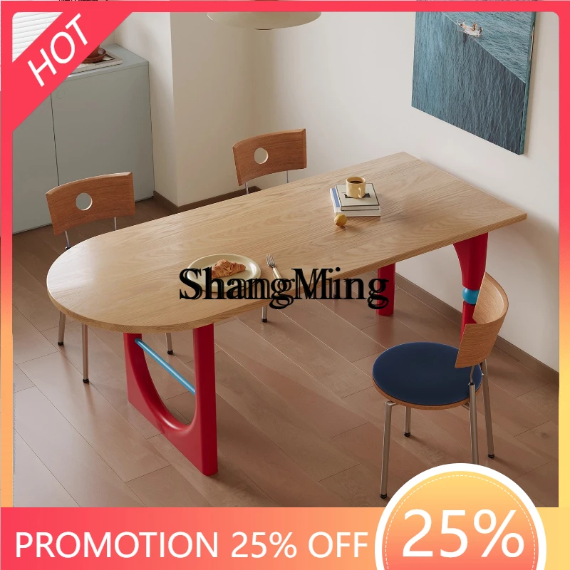 Обеденный стол из дерева SM, бытовой, для маленькой квартиры, обеденный стол соответствующего цвета, журнальный средний антикварный стол высокого класса
Обеденный стол из дерева SM, бытовой, для маленькой квартиры, обеденный стол соответствующего цвета, журнальный средний антикварный стол высокого класса