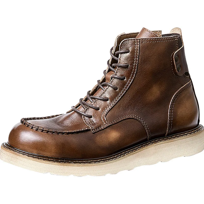 Ankle Boots Cowhide Mens Short Boots Cowboy Boots Mens Shoes High Quality Genuine Leather Combat Boots 2023 New British retro
Ankle Boots Cowhide Mens Short Boots Cowboy Boots Mens Shoes High Quality Genuine Leather Combat Boots 2023 New British retro