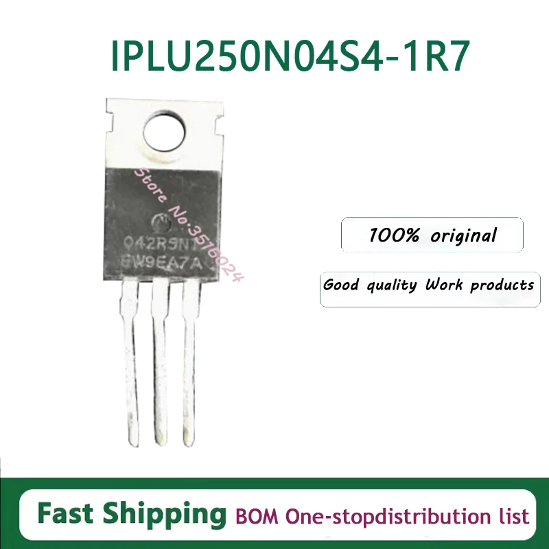 10PCS/lot 4N041R7 IPLU250N04S4-1R7 4N04R7 4N04R8 to 100% NEW
10PCS/lot 4N041R7 IPLU250N04S4-1R7 4N04R7 4N04R8 to 100% NEW
