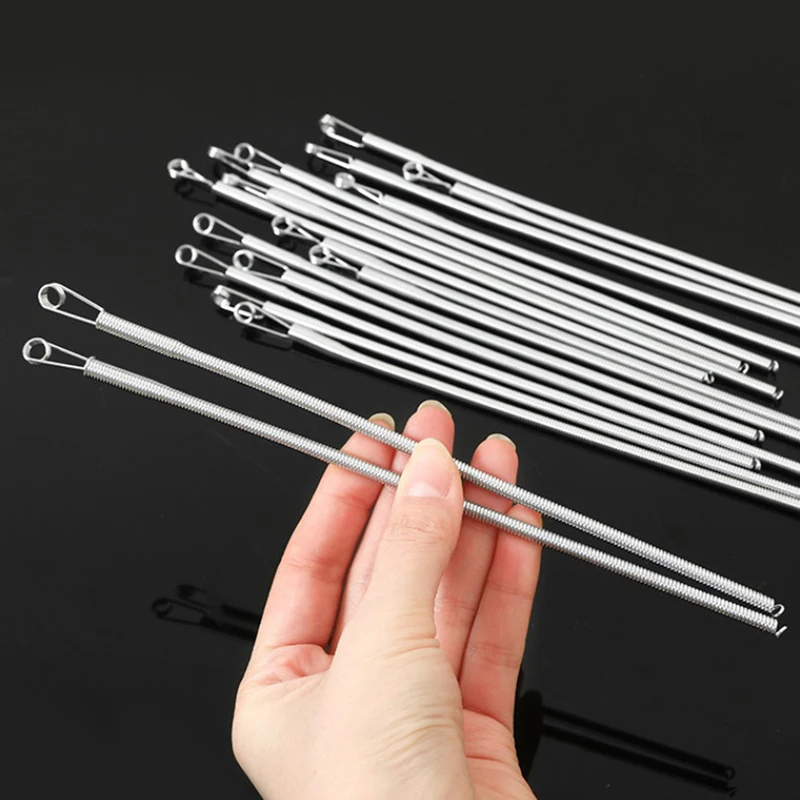 2/4pcs Bendable Spring Drawstring Threader Clip Pants Hoodies Elastic Band Lace Cord Flexible Drawstring Thread DIY
2/4pcs Bendable Spring Drawstring Threader Clip Pants Hoodies Elastic Band Lace Cord Flexible Drawstring Thread DIY