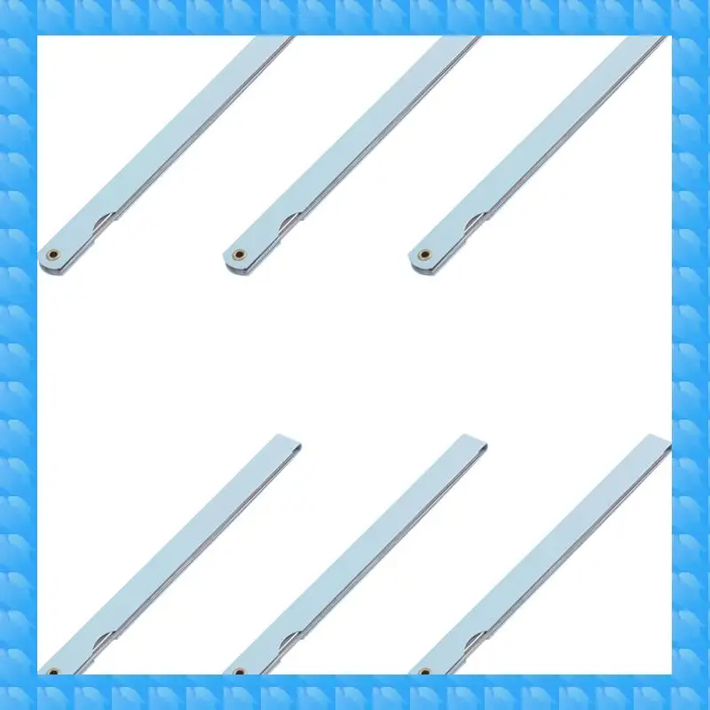 ETRT 6Pcs 200Mm Long 17 Leaves 0.02Mm-1.0Mm Space Thick Measure Feeler Gauge Gage
ETRT 6Pcs 200Mm Long 17 Leaves 0.02Mm-1.0Mm Space Thick Measure Feeler Gauge Gage