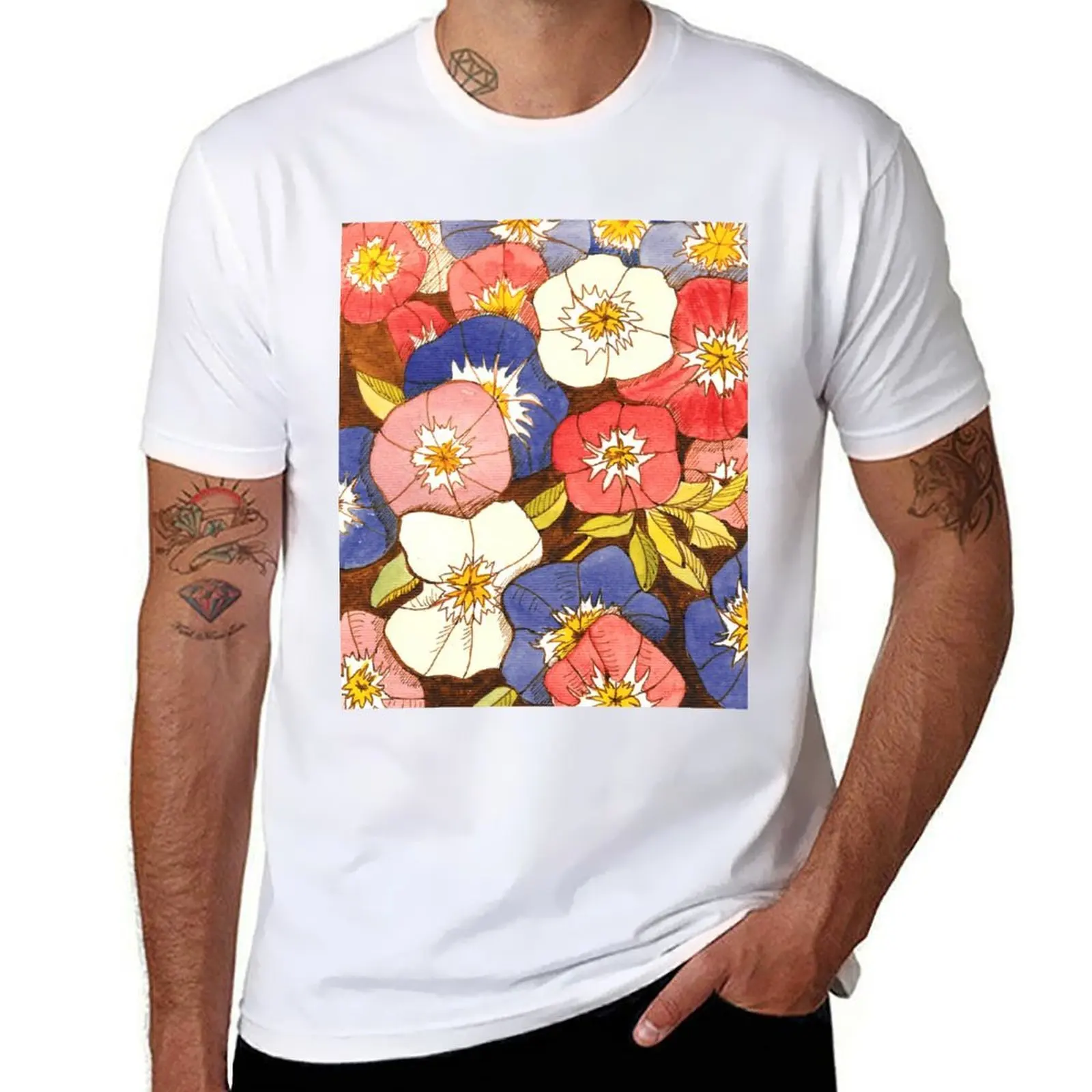 Petunias T-Shirt t shirt for man men t shirt cotton 100% T-Shirt
Petunias T-Shirt t shirt for man men t shirt cotton 100% T-Shirt