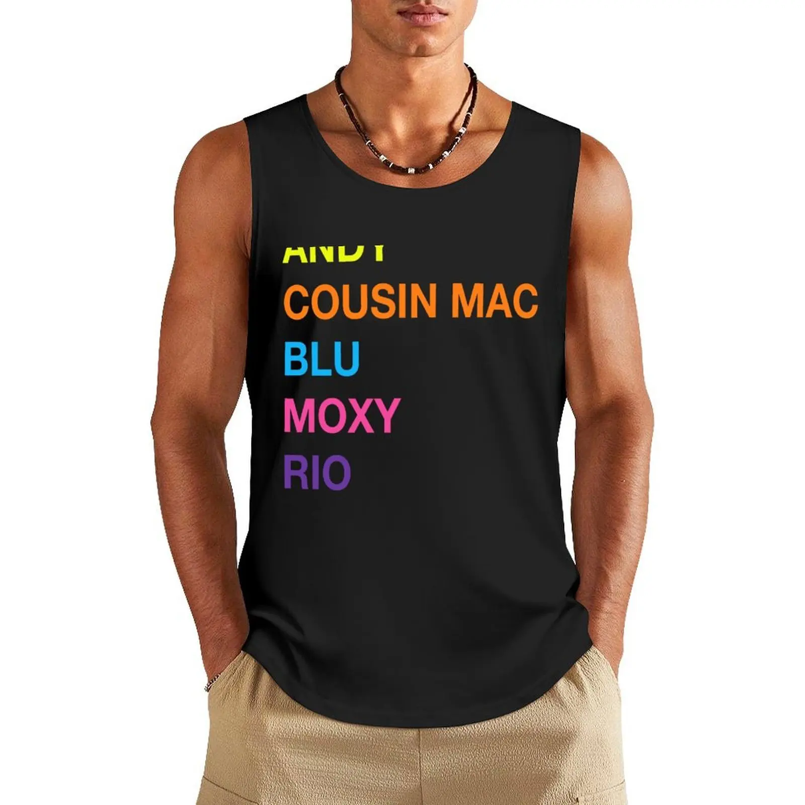 Andy and the oddsocks fan shirt Tank Top gym t-shirts clothes for men summer gym
Andy and the oddsocks fan shirt Tank Top gym t-shirts clothes for men summer gym