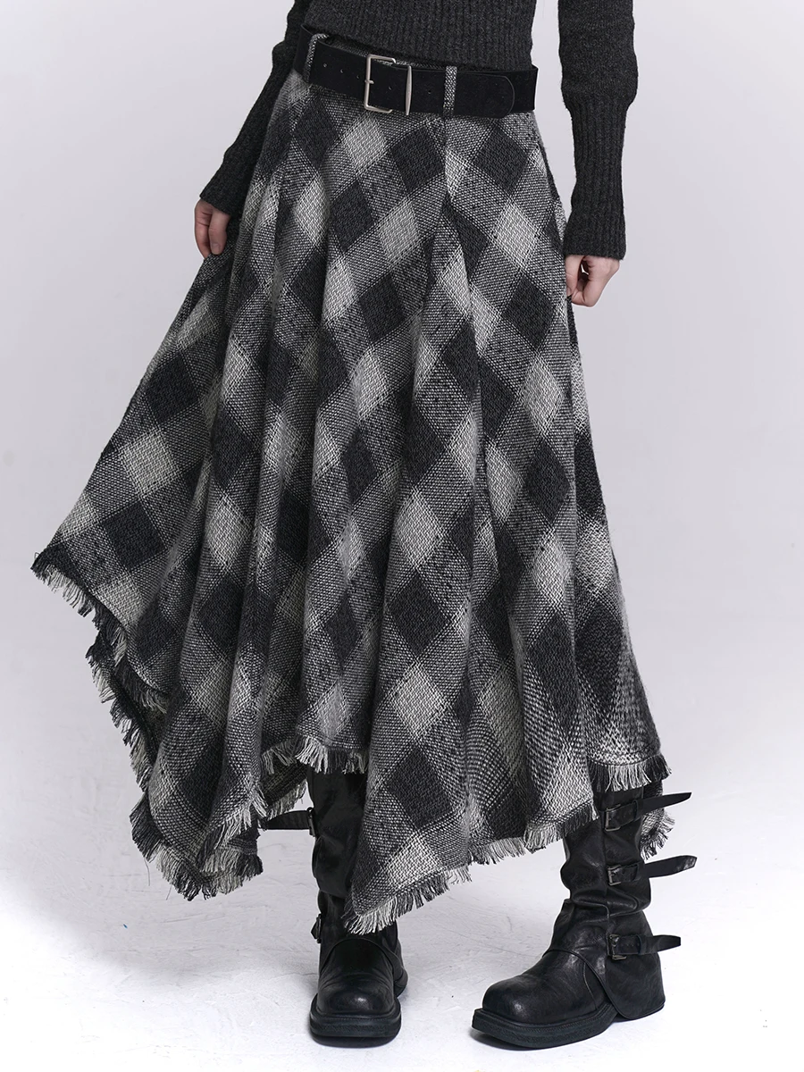 Ghost Girl Ches Cotton Linen Long Skirt ay Bla f-length A-line Low-waist Zipper Closure Loose Fit Youth Faion
Ghost Girl Ches Cotton Linen Long Skirt ay Bla f-length A-line Low-waist Zipper Closure Loose Fit Youth Faion