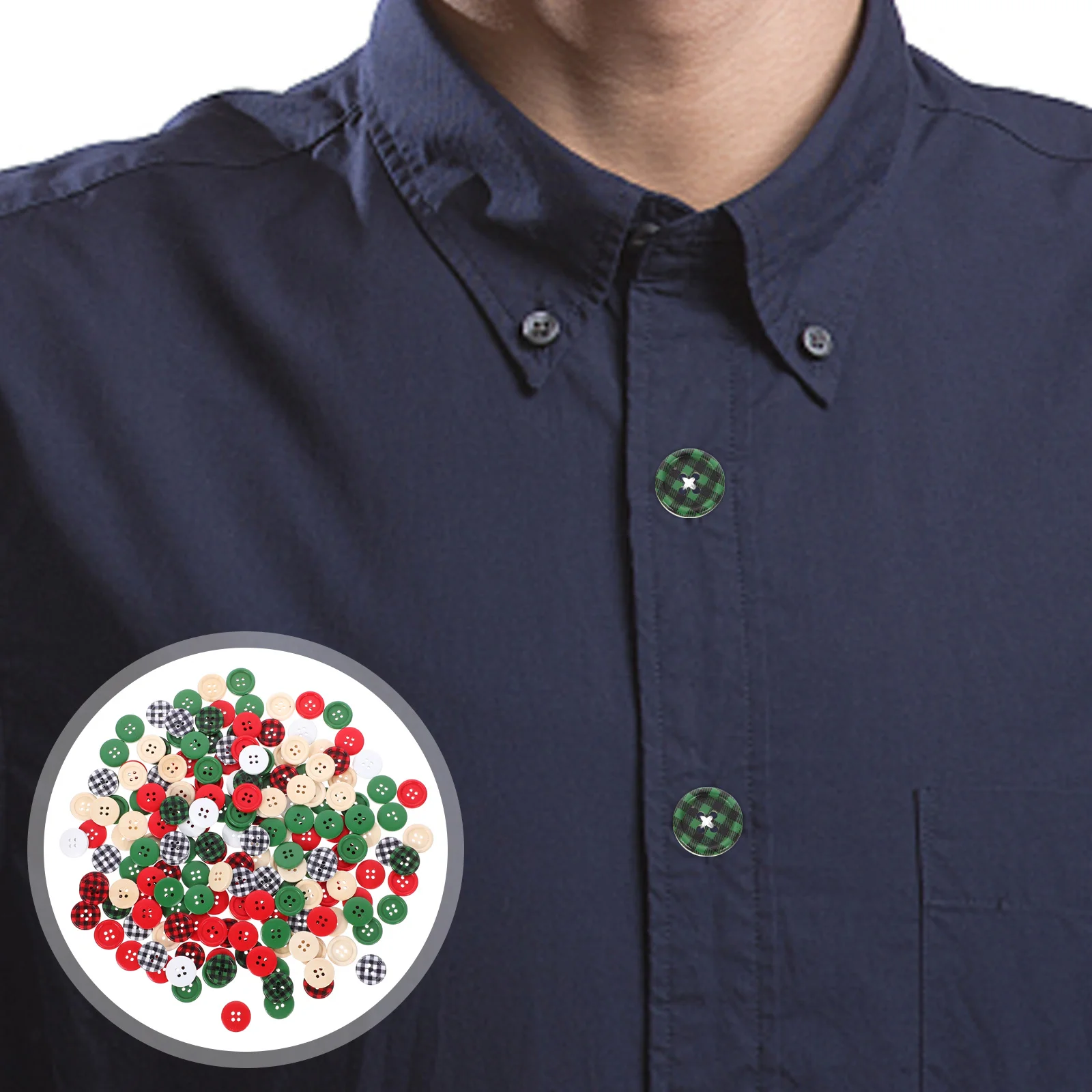 300Pcs Christmas Wood Buttons Retro Style Decorative Buttons for Garment DIY Clothing Repair Craft Sewing Accessories
300Pcs Christmas Wood Buttons Retro Style Decorative Buttons for Garment DIY Clothing Repair Craft Sewing Accessories