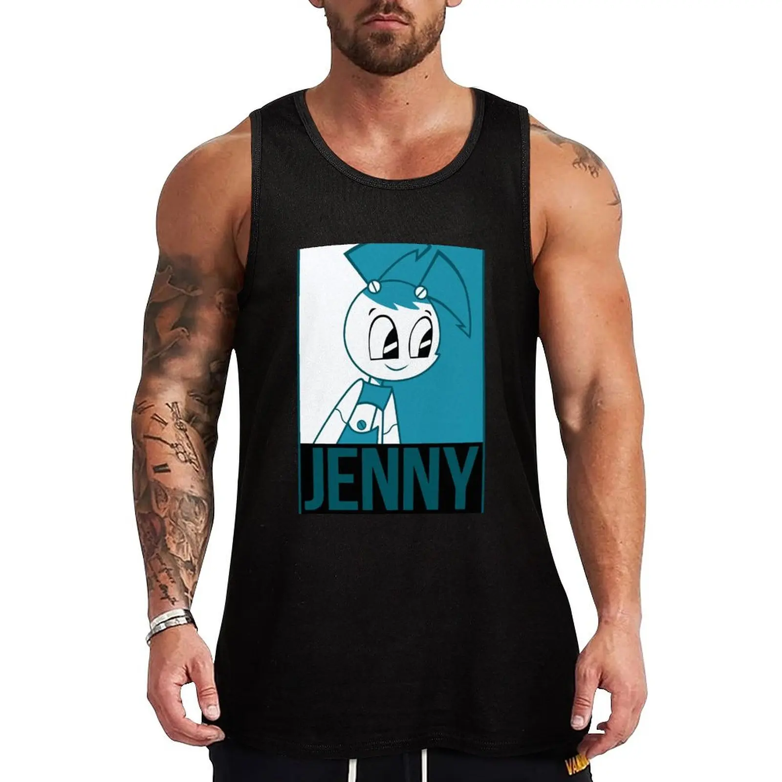 XJ-9 Jenny Wakeman Tank Top Men's sleeveless t-shirt bodybuilding men clothes basketball clothing anime gym
XJ-9 Jenny Wakeman Tank Top Men's sleeveless t-shirt bodybuilding men clothes basketball clothing anime gym