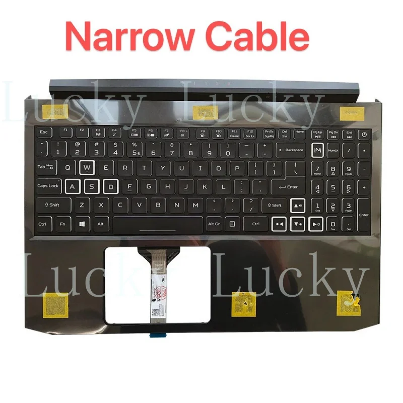 Новая подставка для рук (пальмрест) для Acer Nitro 5 AN515-55, AN515-56, AN515-57, AN515-44 с белой клавиатурой с подсветкой
Новая подставка для рук (пальмрест) для Acer Nitro 5 AN515-55, AN515-56, AN515-57, AN515-44 с белой клавиатурой с подсветкой