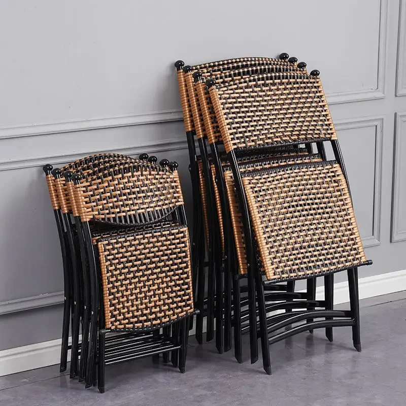 Rattan Chair Armchair Rattan Stool Foldable Outdoor Simplicity Leisure Barbecue Chair Dining Tables and Chairs Set Plastic
Rattan Chair Armchair Rattan Stool Foldable Outdoor Simplicity Leisure Barbecue Chair Dining Tables and Chairs Set Plastic