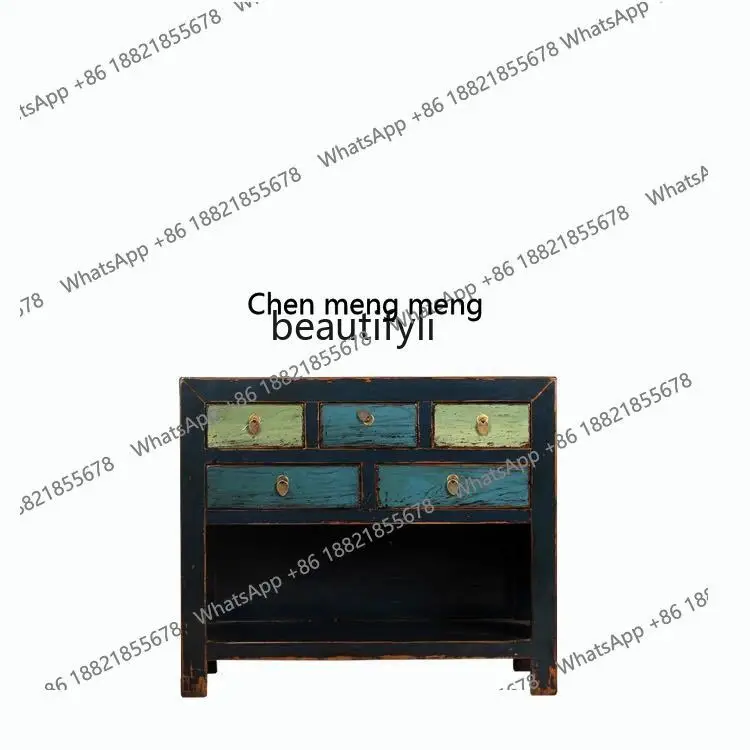 Antique Chinese style old multi-drawer chest cabinet solid wood paint old decorative cabinet dining side cabinet
Antique Chinese style old multi-drawer chest cabinet solid wood paint old decorative cabinet dining side cabinet