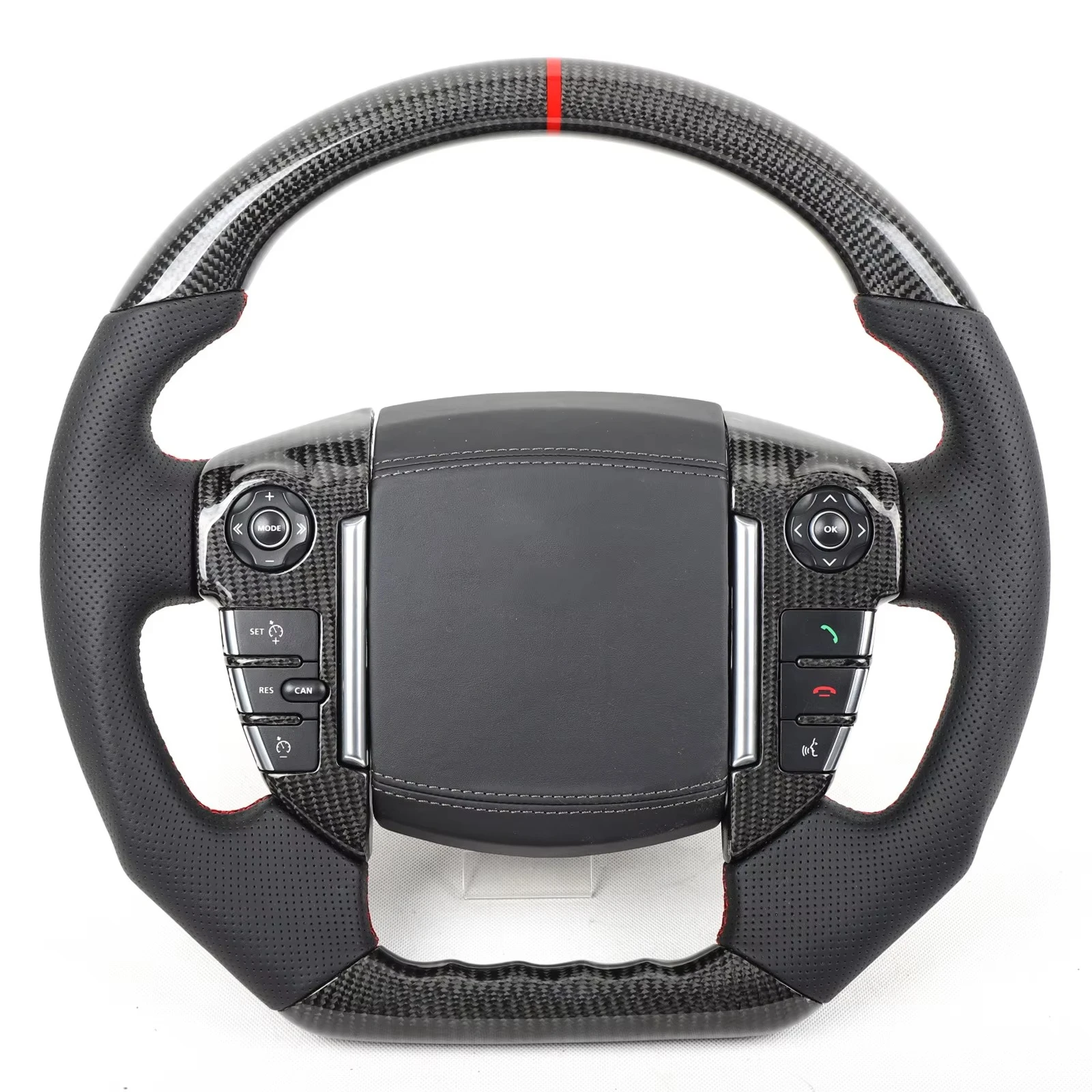 Reli Carbon Fiber Multi-function Steering Wheel for Range Rover Sport Velar Custom Car Steering Wheel
Reli Carbon Fiber Multi-function Steering Wheel for Range Rover Sport Velar Custom Car Steering Wheel
