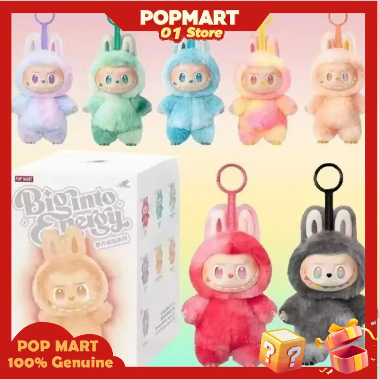 POPMART LABUBU Серия «Большой в энергию», коллекционная игрушка, слепая коробка, Labubu, случайный персонаж, милая кукла
POPMART LABUBU Серия «Большой в энергию», коллекционная игрушка, слепая коробка, Labubu, случайный персонаж, милая кукла