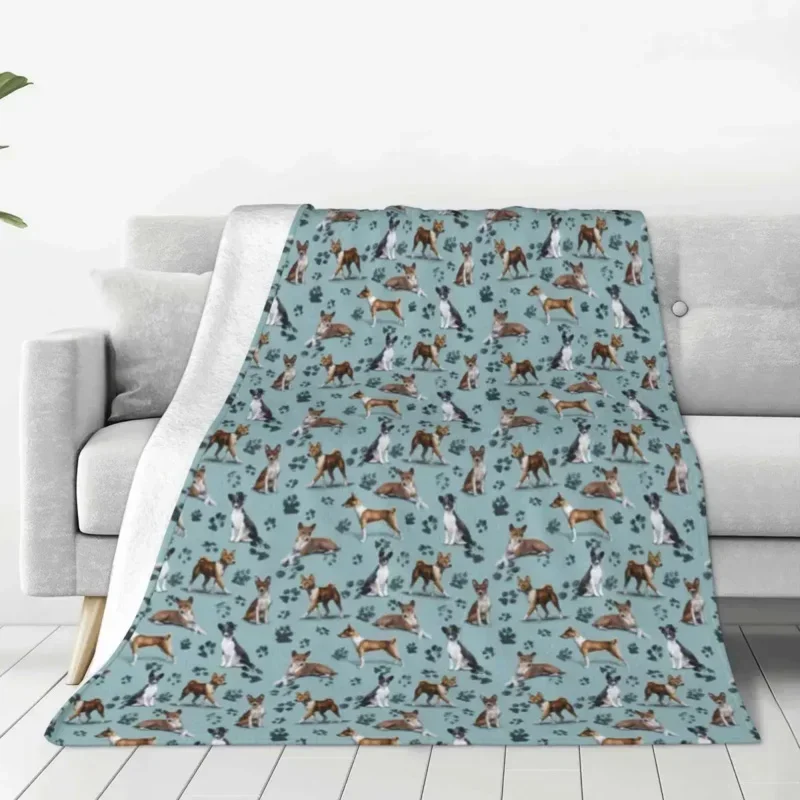 The Basenji Dog Coral Fleece Plush Throw Blankets Funny Poodle Animal Blanket for Bed Outdoor Super Warm Bedspread
The Basenji Dog Coral Fleece Plush Throw Blankets Funny Poodle Animal Blanket for Bed Outdoor Super Warm Bedspread