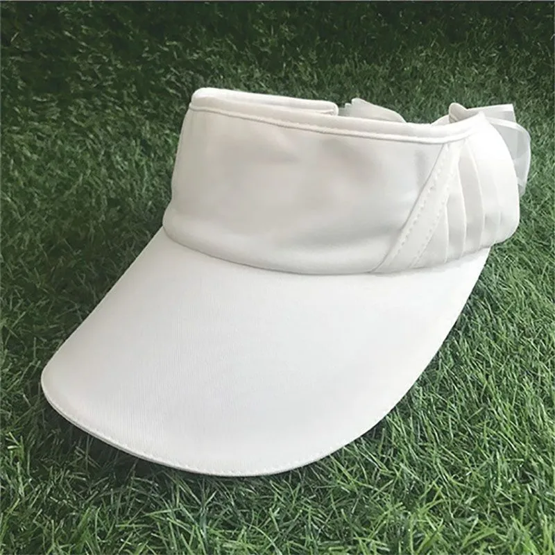 Women's New Summer Golf Open-Top Hat with Bow: Sun Protection and Shade, Sports Wide-Brim Hat
Women's New Summer Golf Open-Top Hat with Bow: Sun Protection and Shade, Sports Wide-Brim Hat