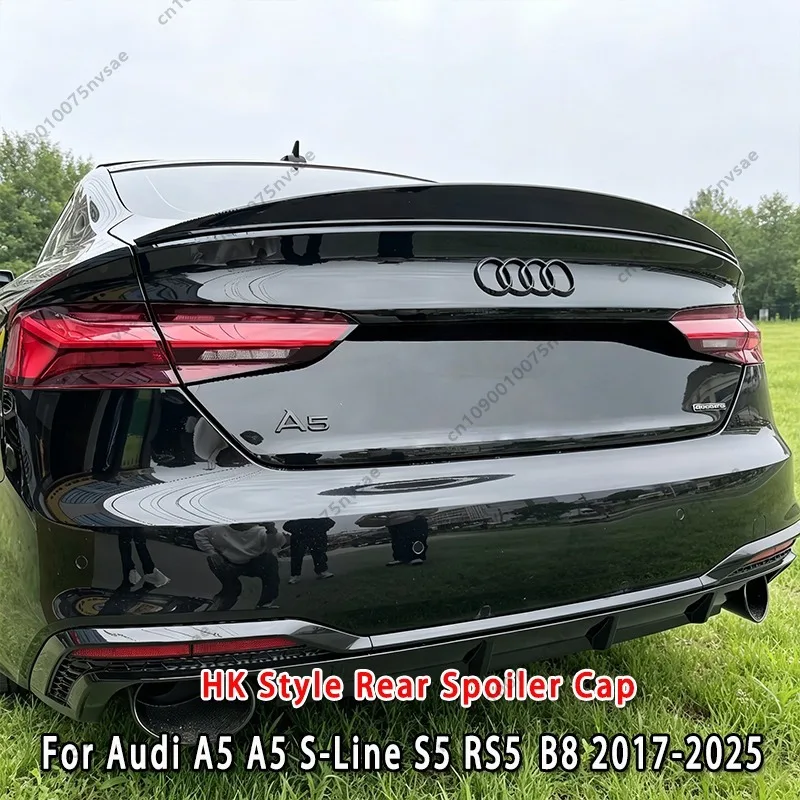 For Audi A5 B9 A5 S-Line S5 RS5 B9 2017-2025 4Door Sportback HK Style Car Rear Roof Lip Spoiler Wing Rear Boot Roof Spoiler Cap
For Audi A5 B9 A5 S-Line S5 RS5 B9 2017-2025 4Door Sportback HK Style Car Rear Roof Lip Spoiler Wing Rear Boot Roof Spoiler Cap