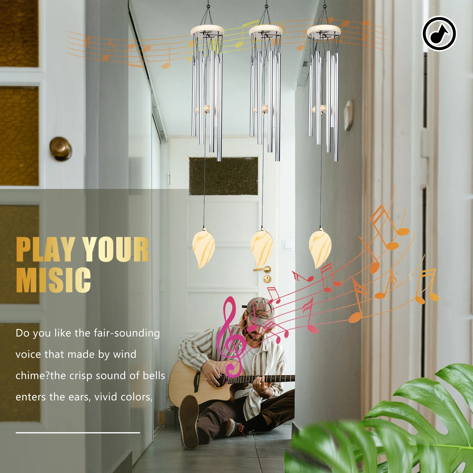 18Pcs Metal Wind Chime Tubes Crafting Material Sturdy Replacement Parts for Outdoor Decor Gifts Wind Chime Tubes
18Pcs Metal Wind Chime Tubes Crafting Material Sturdy Replacement Parts for Outdoor Decor Gifts Wind Chime Tubes