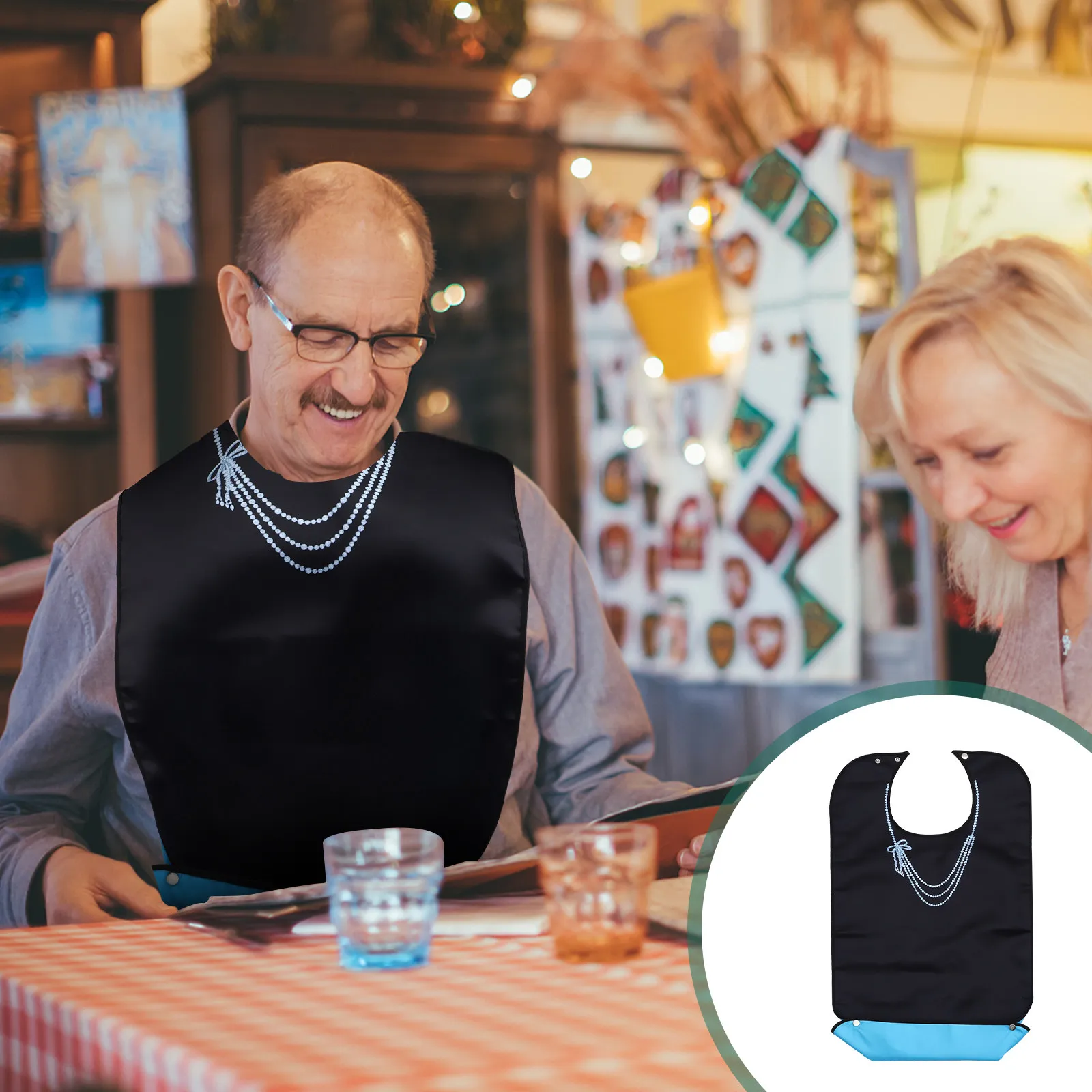 1Pcs Eating Bib Adult Elderly Waterproof Polyester Meal Apron Large Pocket Saliva Towel Protective Clothing Protector Feeding
1Pcs Eating Bib Adult Elderly Waterproof Polyester Meal Apron Large Pocket Saliva Towel Protective Clothing Protector Feeding