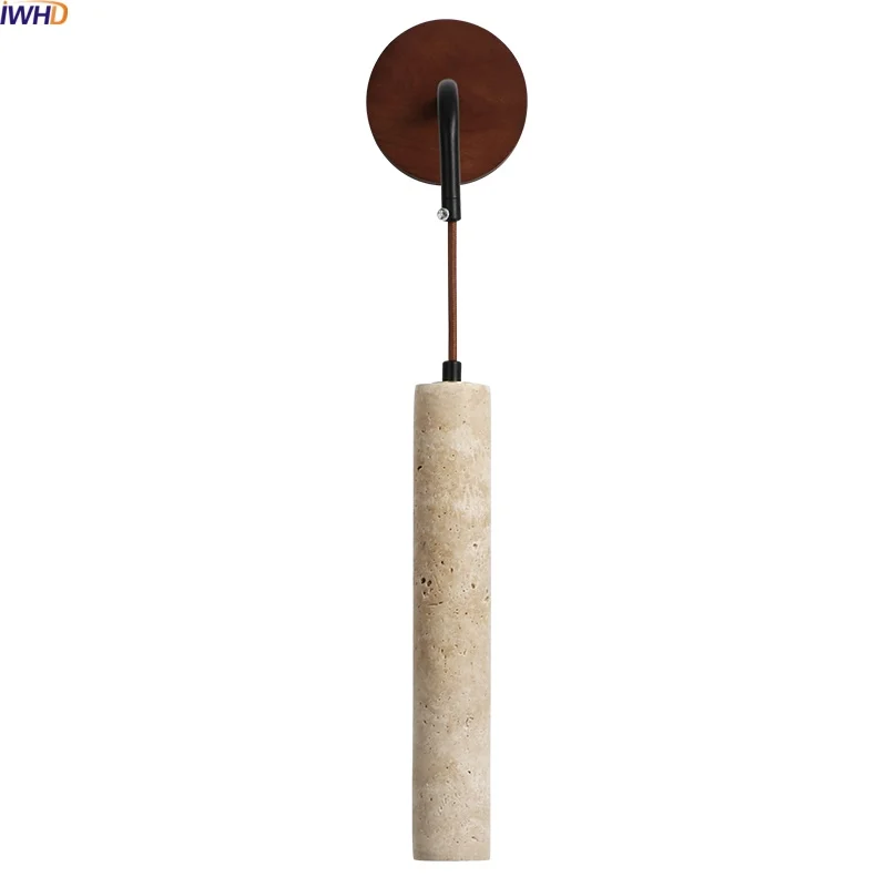 IWHD Wire Adjustable LED Wall Light Fixture Indoor Yellow Travertine 220v 110v Living Room Bedroom Bedside Lamp Lampara Pared
IWHD Wire Adjustable LED Wall Light Fixture Indoor Yellow Travertine 220v 110v Living Room Bedroom Bedside Lamp Lampara Pared