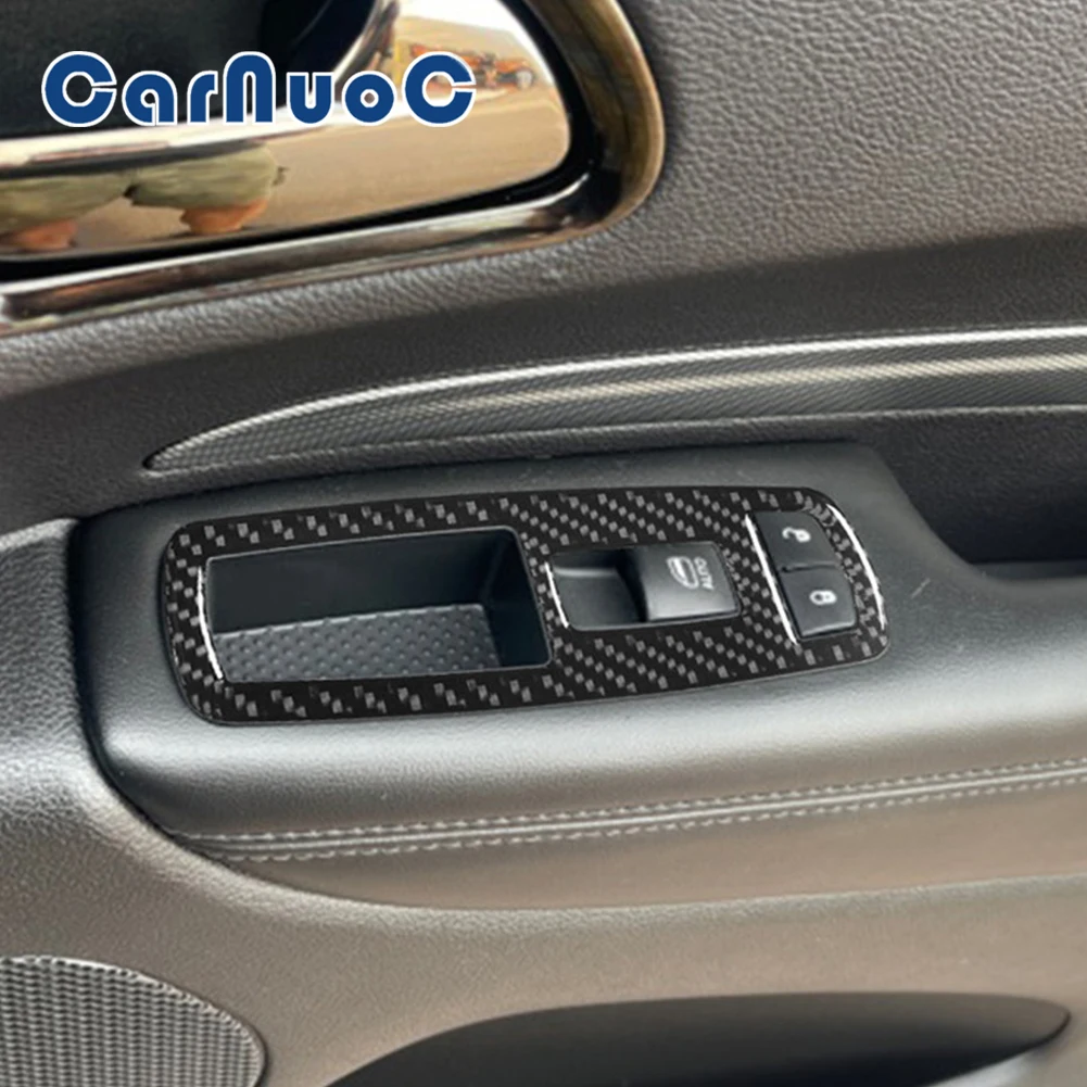 Car Carbon Fiber Stickers Door Control Window Lifting Panel Decorative Trim For Dodge Durango 2014-2020 Interior Accessories
Car Carbon Fiber Stickers Door Control Window Lifting Panel Decorative Trim For Dodge Durango 2014-2020 Interior Accessories