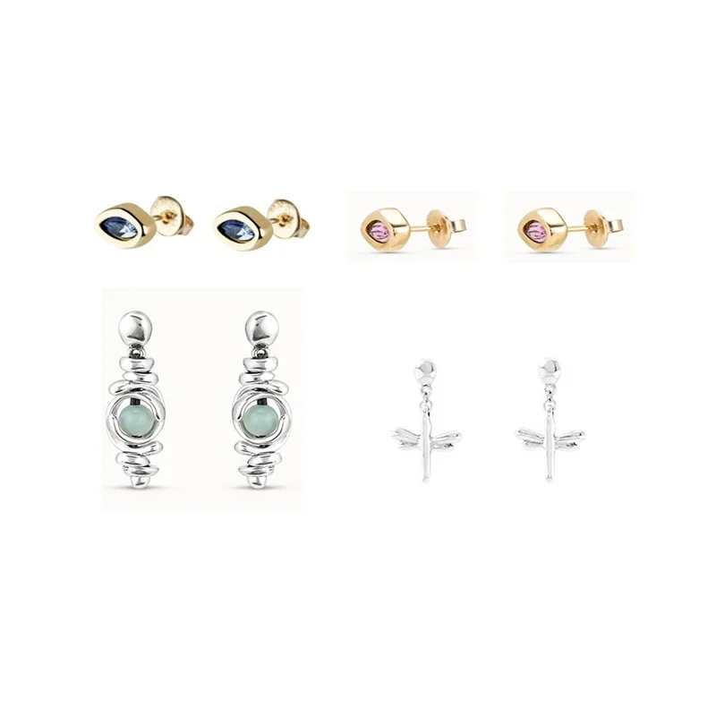 Spain's high-quality original design S925 silver jewelry, dating light luxury angel's eye innovative design women's earrings
Spain's high-quality original design S925 silver jewelry, dating light luxury angel's eye innovative design women's earrings