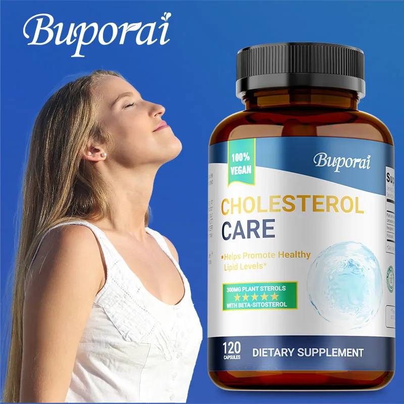 Cholesterol Care Supplement - Supports Cholesterol Health, Balances Blood Lipid Levels, Boosts Immunity, Increases Energy
Cholesterol Care Supplement - Supports Cholesterol Health, Balances Blood Lipid Levels, Boosts Immunity, Increases Energy