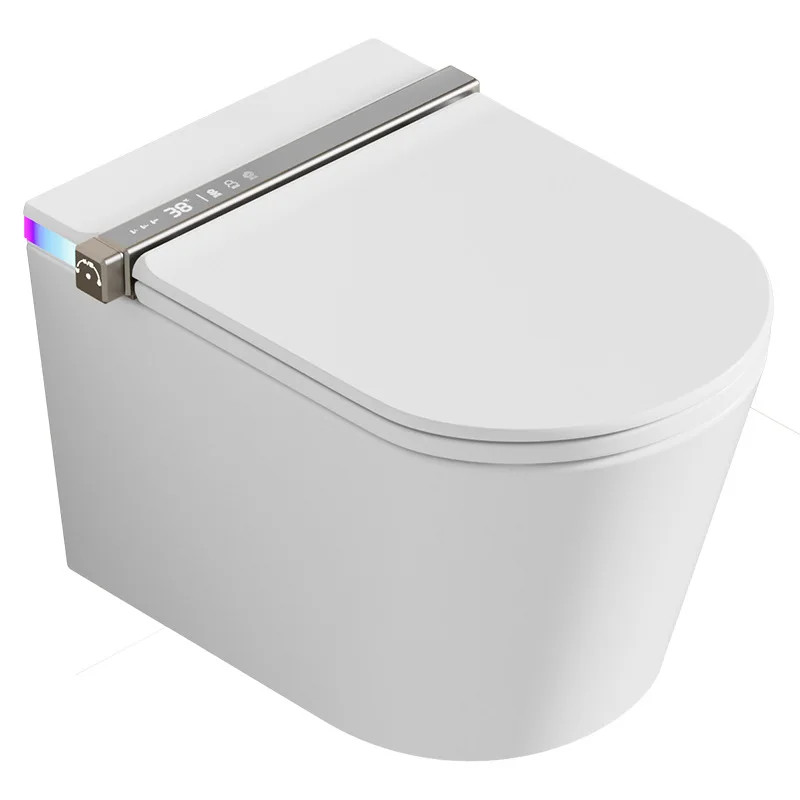 Wall-mounted siphon wall-mounted smart toilet, suspended wall-mounted water tank-mounted toilet
Wall-mounted siphon wall-mounted smart toilet, suspended wall-mounted water tank-mounted toilet