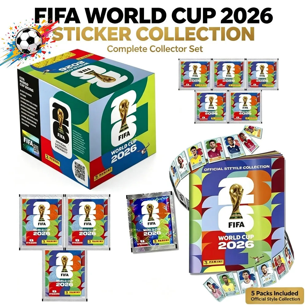 Must-Have Fan Pick!Panini 2026 World Cup sticker box, player stickers & album,cool collectible souvenir for teen football lovers
Must-Have Fan Pick!Panini 2026 World Cup sticker box, player stickers & album,cool collectible souvenir for teen football lovers