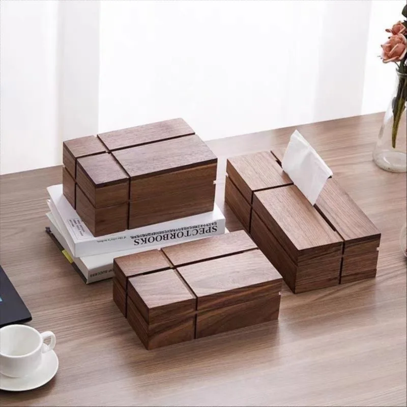 Walnut Tissue Box Creative Solid Wood Tissue Box Living Room Decoration Desktop Tea Table Paper Storage Box Home Accessories
Walnut Tissue Box Creative Solid Wood Tissue Box Living Room Decoration Desktop Tea Table Paper Storage Box Home Accessories