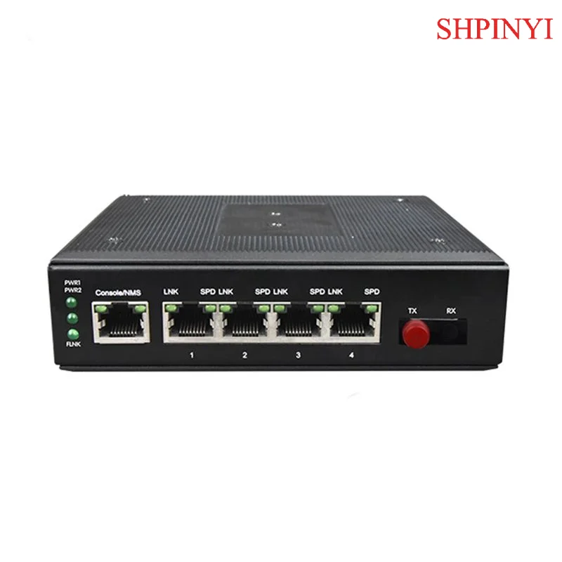 Промышленный тип 4-портового гигабитного Ethernet в оптоволоконный медиаконвертер
Промышленный тип 4-портового гигабитного Ethernet в оптоволоконный медиаконвертер