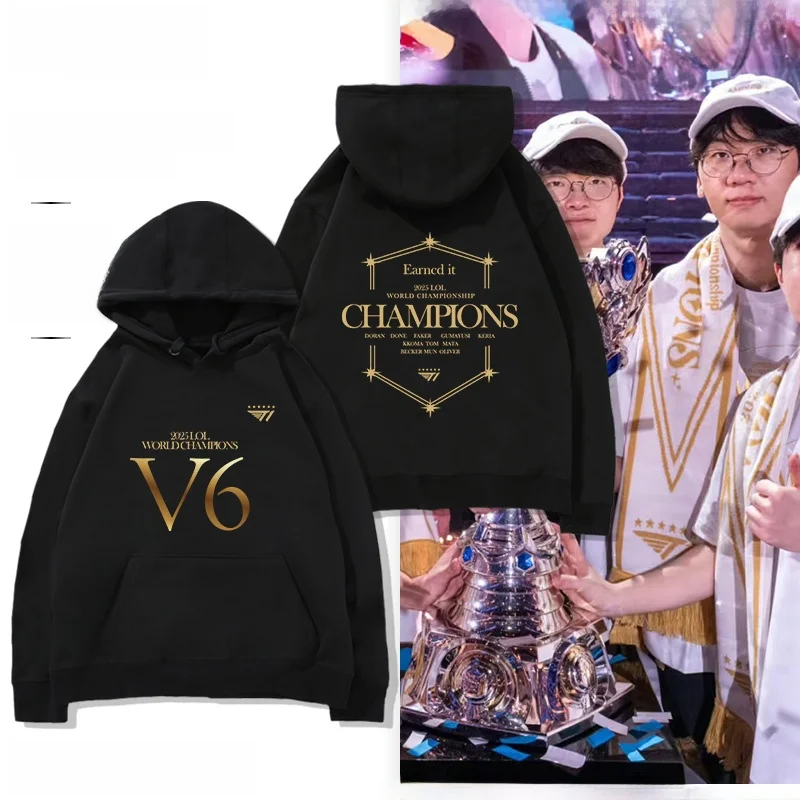 Six-Time V6Faker Hoodie Pure Cotton Comfortable ex Crewne Sweatirt League of Lege Six-Star Surrounding
Six-Time V6Faker Hoodie Pure Cotton Comfortable ex Crewne Sweatirt League of Lege Six-Star Surrounding