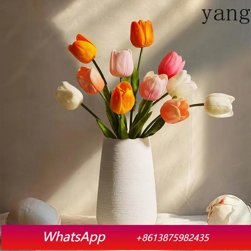 Yjq 5 artificial flower tulips single branch imitation moisturizing tulips wedding supplies home decoration bouquet
Yjq 5 artificial flower tulips single branch imitation moisturizing tulips wedding supplies home decoration bouquet