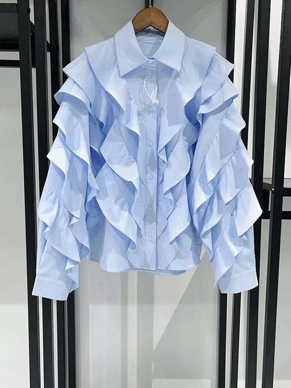 Spring 2026 Fashionable Ladies Pure Color Collar Shirt with Lace Trim Splice Straight Cut Cotton Long Sleeve Breathable
Spring 2026 Fashionable Ladies Pure Color Collar Shirt with Lace Trim Splice Straight Cut Cotton Long Sleeve Breathable