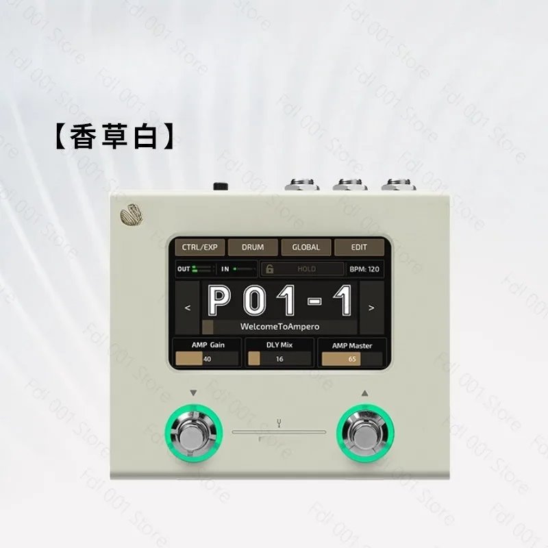 Mini Ultra Compact Amp modeler & effects processor with The Dual-core Digital Signal Processing Platform
Mini Ultra Compact Amp modeler & effects processor with The Dual-core Digital Signal Processing Platform