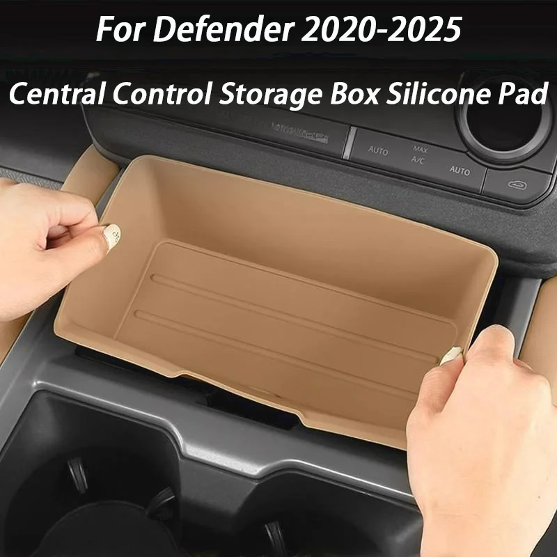 Для Land Rover Defender 90 110 2020-2025 автомобильный ящик для хранения центрального управления, силиконовая противоскользящая защитная накладка, ящик для хранения
Для Land Rover Defender 90 110 2020-2025 автомобильный ящик для хранения центрального управления, силиконовая противоскользящая защитная накладка, ящик для хранения
