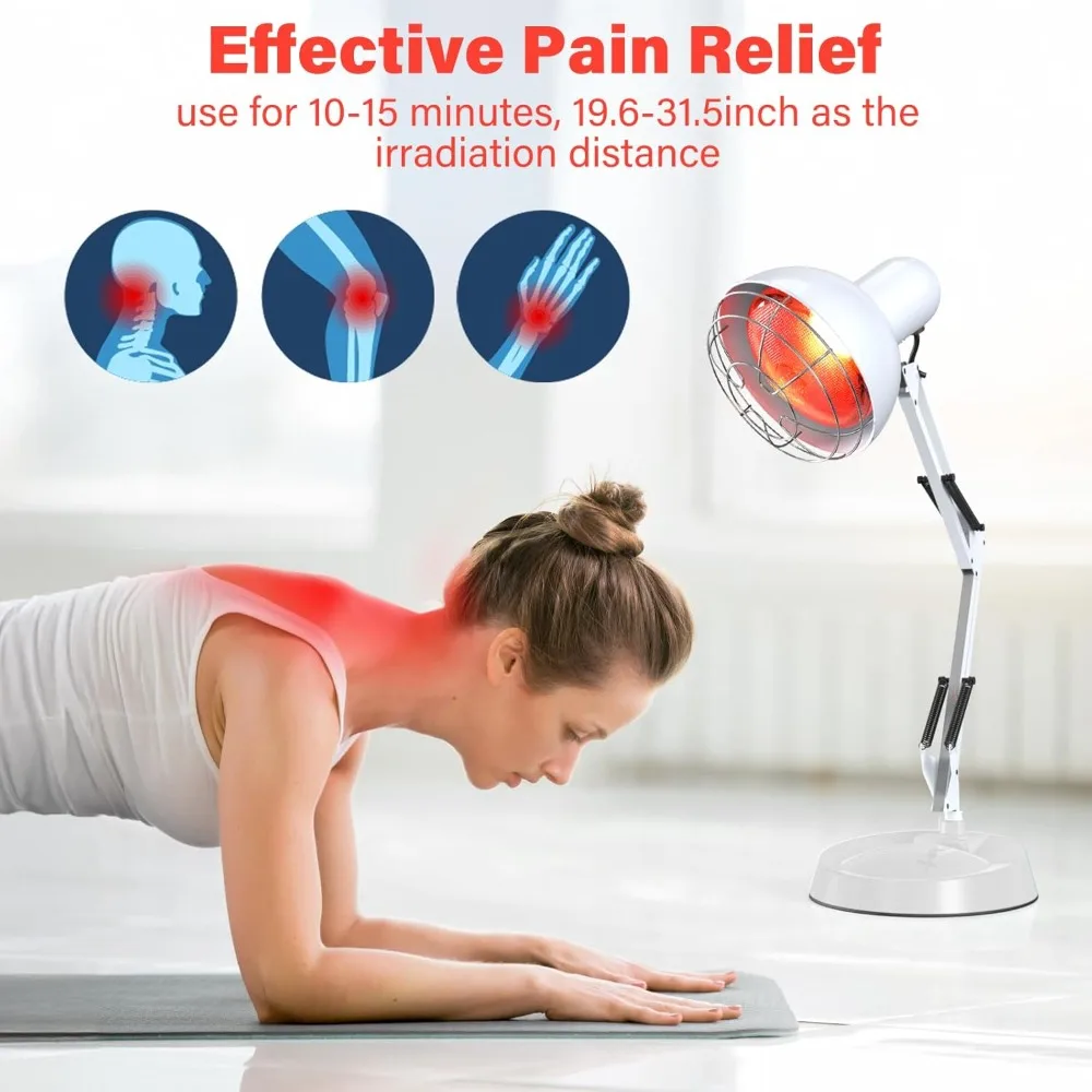 Лампа для терапии ближним инфракрасным светом, красная лампочка для облегчения боли в суставах и мышцах
Лампа для терапии ближним инфракрасным светом, красная лампочка для облегчения боли в суставах и мышцах